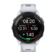 Смарт-годинник Garmin Forerunner 265 з чорним безелем, білим корпусом та білим/синім силіконовим ремінцем