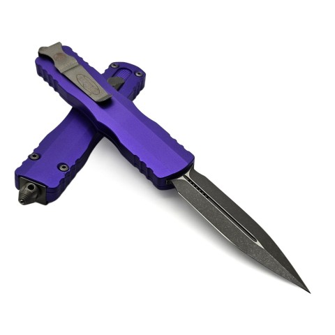 Ніж Microtech Dirac D/E OTF, Apoc Purple