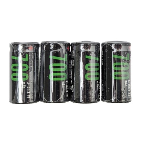 Акумулятори Soshine CR123A/16340 700mAh (4 шт)