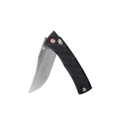 Ніж складаний кишеньковий Ruike P856-B, (7.9 см) 14C28N / G10 чорний