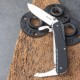 Багатофункціональний ніж Ruike Trekker LD11-B, (8.5 см) 12C27 / G10 чорний, 3 інстр.
