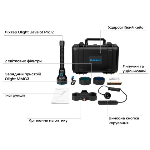 Ліхтар Olight Javelot Pro 2 Kit
