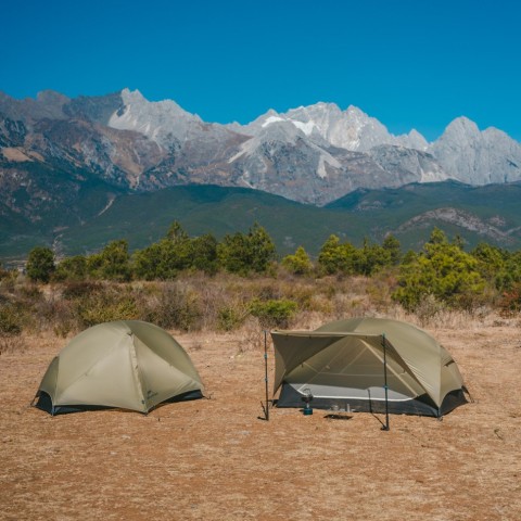 Намет двомісний ультралегкий Naturehike Mongar UL CNK2550WS016, коричневий