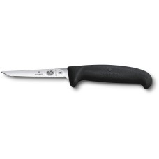 Кухонний ніж Victorinox Fibrox Poultry лезо 9см вузьке з чорн. ручкою