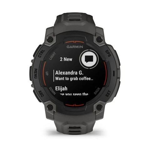 Смарт-часы Garmin Instinct E (45 мм) черный/угольный