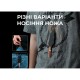 Ніж фіксований тактичний Civivi Mini Elementum, (5.7 см) Nitro-V / Guibourtia Wood