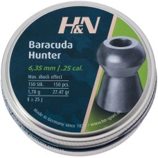 Пули пневм H&N Baracuda Hunter 6,35 мм , 1,78 г, 150 шт/уп.