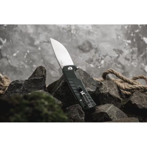 Ніж складаний туристичний Ganzo G769 (9 см) D2 / G10 зелений