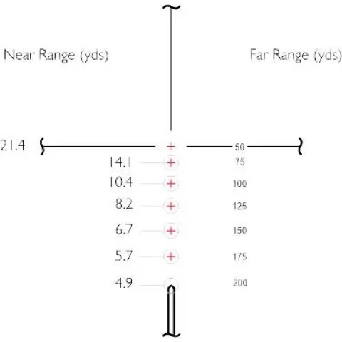 Прицел Hawke Vantage IR 4-12х50 сетка Subsonic 22Lr подсветка 1