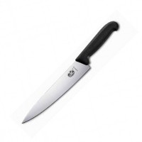Кухонний ніж Victorinox Fibrox Carving лезо 25см з чорн. ручкою