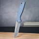 Ніж складаний туристичний Ganzo G6803 (8.9 см) 8CR14 / G10 сірий