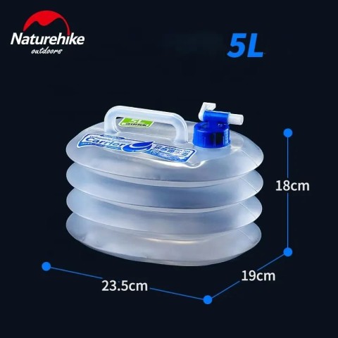 Карабін багатофункціональний Naturehike S-type NH20GS004, 40 мм, 4 шт, червоний