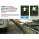 Трекінгова палиця 3-сек. Naturehike Men ST 01 6061 AL NH17D001-Z, алюміній,  чорна