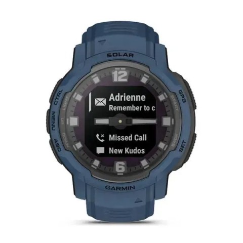Смарт-часы Garmin Instinct Crossover Solar синие