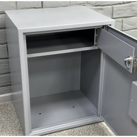 Офисный сейф СБЭ-550 серый