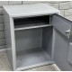 Офисный сейф СБЭ-550 серый