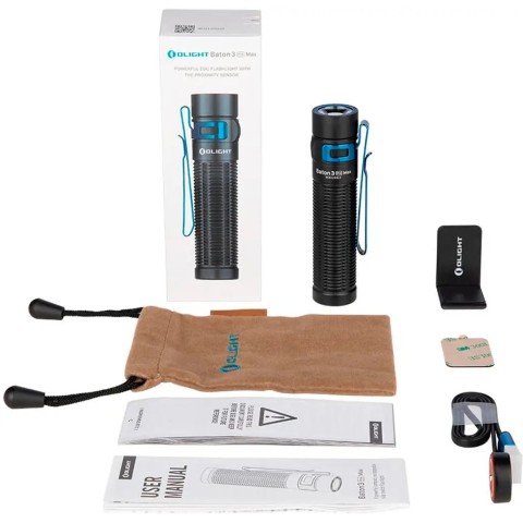 Фонарь Olight Baton 3 Pro Max NW Black