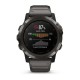 Смарт-часы Garmin fenix 5X Plus Sapphire серые титановые DLC с титановым ремешком