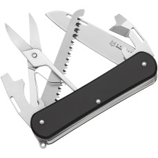 Нож многофункциональный Fox Vulpis Aluminium Black. 5 инструментов