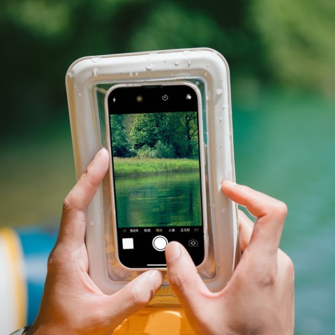 Водонепроникний чохол для телефону Naturehike CNK2300BS015, блакитний