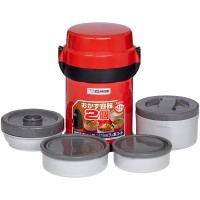 Набір для ланча Zojirushi SL-JAF14RU 1.23 л червоний