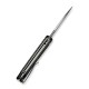 Ніж складаний кишеньковий Civivi Elementum II, (7.5 см) Damascus / Carbon Fiber & Resin