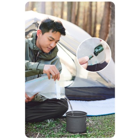 Питна система (гідратор) Naturehike CNK2450CF011, 1.5л. прозора