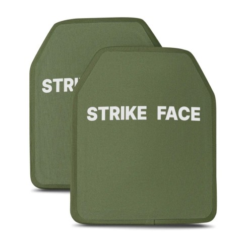 Комплект бронеплит керамічних Ukrarmor 6 клас, 5,6 кг, M, Олива комплект