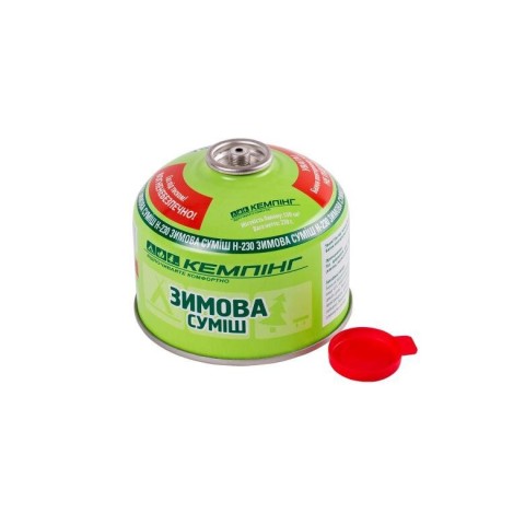 Газовий балон Кемпінг Зимова суміш H-230