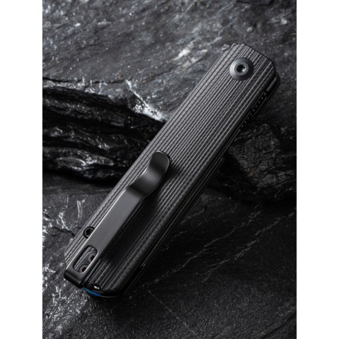 Ніж складаний кишеньковий Civivi Sendy, (7.2 см) Nitro-V / G10 чорний