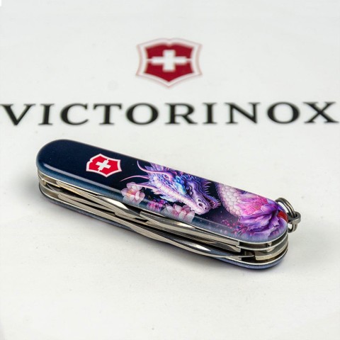 Ніж Victorinox Climber Zodiac 91мм,14функ ,Чарівний дракон
