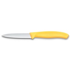 Ніж для овочів Victorinox Swiss Classic 8см хвил жовт 6.7638.C1