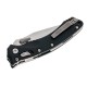 Нож Microtech Amphibian Ram-Lok, клинок полусерр. Stwsh Fluted,  рукоять черная G10