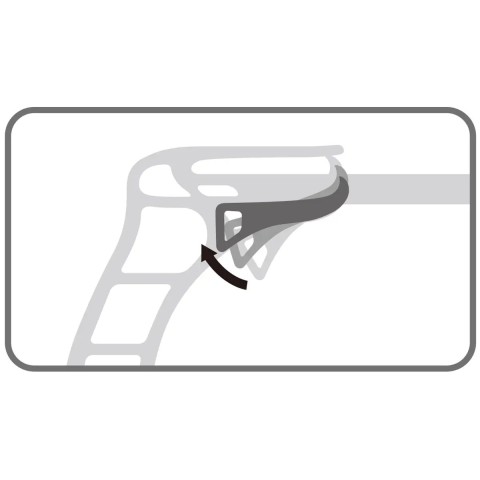 Підсак DaiichiSeiko MC Gun Frame 40 к:black