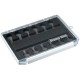 Коробка Meiho Versus Wave Tai Rubber Stopper VW-2020NS 225x190x28mm Clear