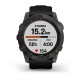Смарт-годинник Garmin fenix 7X Sapphire Solar карбоново-сірий титановий DLC з чорним ремінцем