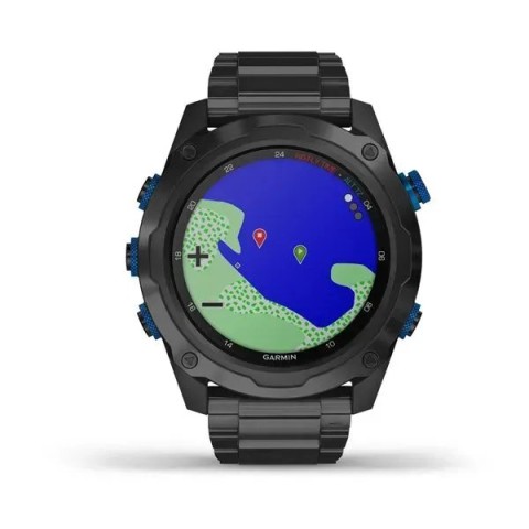 Смарт-часы Garmin Descent Mk2i титановые серые DLC с титановым ремешком (в комплекте с Descent T1)