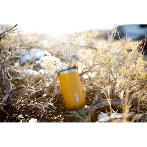 Термокухоль Wacaco Octaroma Lungo 300 мл, жовтий