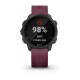 Смарт-часы Garmin Forerunner 245 с вишневым ремешком