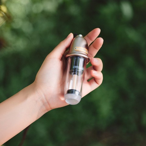 Ліхтар кемпінговий Naturehike CNK2350ZM010, 118х39мм, коричневий