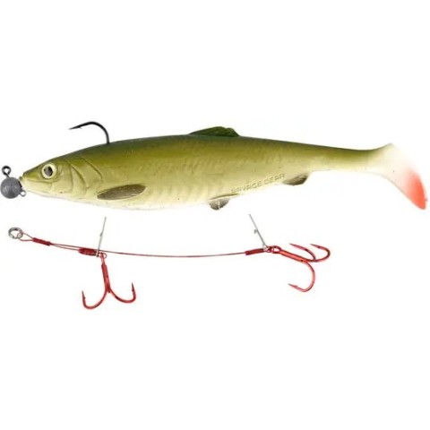 Оснастка Savage Gear Carbon49 Double Stinger #1 10.5cm 16kg (2 шт/уп.)