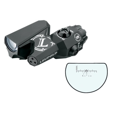 Комплект приціл приціл Leupold D-EVO 6x20mm + Leupold LCO Red Dot