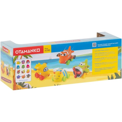Набір машинок OTAMANKO Крутяшки , 3 шт. (комахи)
