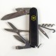 Ніж Victorinox Climber Mat 91мм,14функ,чорн мат,жовт.лого