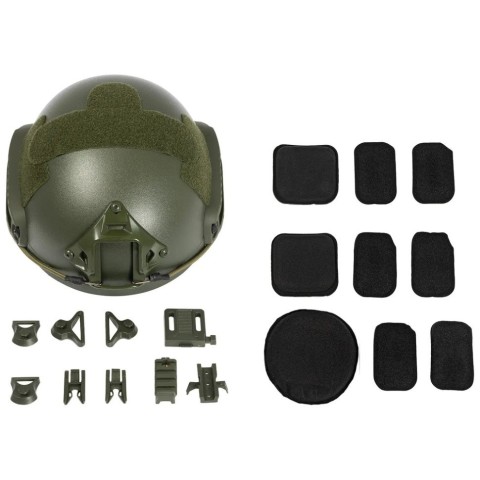 Шолом WoSport Combat Helmet M OD Green