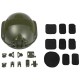 Шолом WoSport Combat Helmet M OD Green