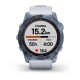 Смарт-годинник Garmin fenix 7X Sapphire Solar мінерально-синій титановий DLC з ремінцем кольору білого каменю