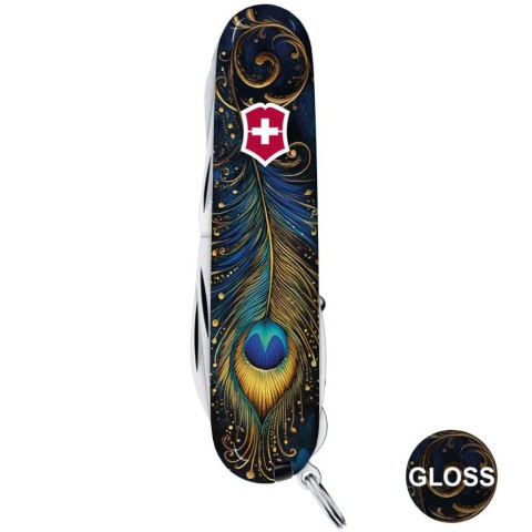 Складаний ніж Victorinox HUNTSMAN DESIGN Дивовижне перо
