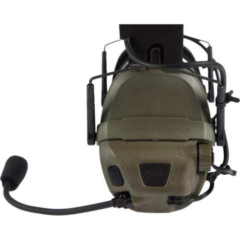 Активні навушники Ops-Core AMP Communication Headset-Connectorized. Верхній тримач. Ranger Green