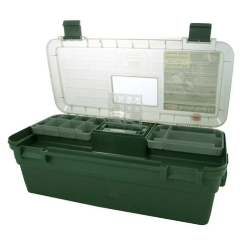Кейс для чищення MTM Shooting Range Box для чищення та догляду за зброєю темно-зелений
